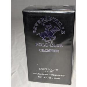 Beverly Hills Polo Club Champion Men's Cologne Eau De Toilette 1.7 oz 50ml NIB